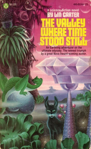 The Valley Where Time Stood Still (The Mysteries of Mars #2) by Lin Carter