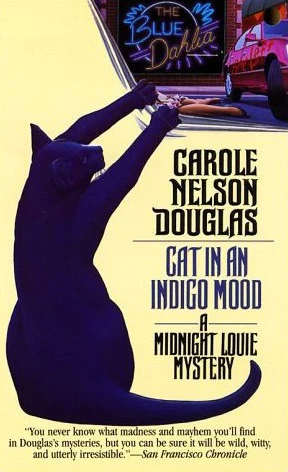 Cat in an Indigo Mood (Midnight Louie Mysteries #10) by Carole Nelson Douglas