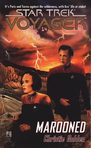 Marooned (Star Trek: Voyager (numbered novels) #14) by Christie Golden