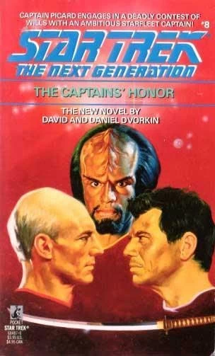 The Captain's Honor (Star Trek: The Next Generation (numbered novels) #8) by David Dvorkin, Daniel Dvorkin