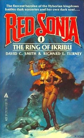 The Ring of Ikribu (Red Sonja #1) by David C. Smith, Richard L. Tierney