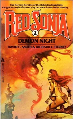 Demon Night (Red Sonja #2) by David C. Smith, Richard L. Tierney