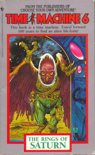 The Rings of Saturn (Time Machine #6) by Arthur Byron Cover