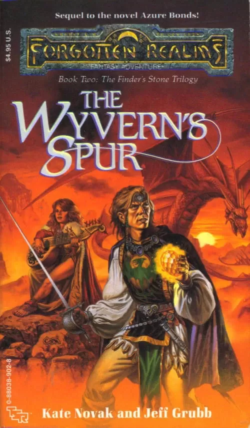 The Wyvern's Spur (Forgotten Realms: The Finder's Stone Trilogy #2) by Kate Novak, Jeff Grubb