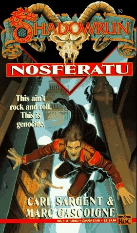 Nosferatu (Shadowrun (Series 1) #14) by Marc Gascoigne, Carl Sargent