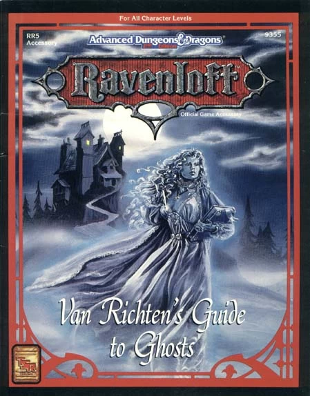 Van Richten's Guide to Ghosts (Ravenloft) by William W. Connors