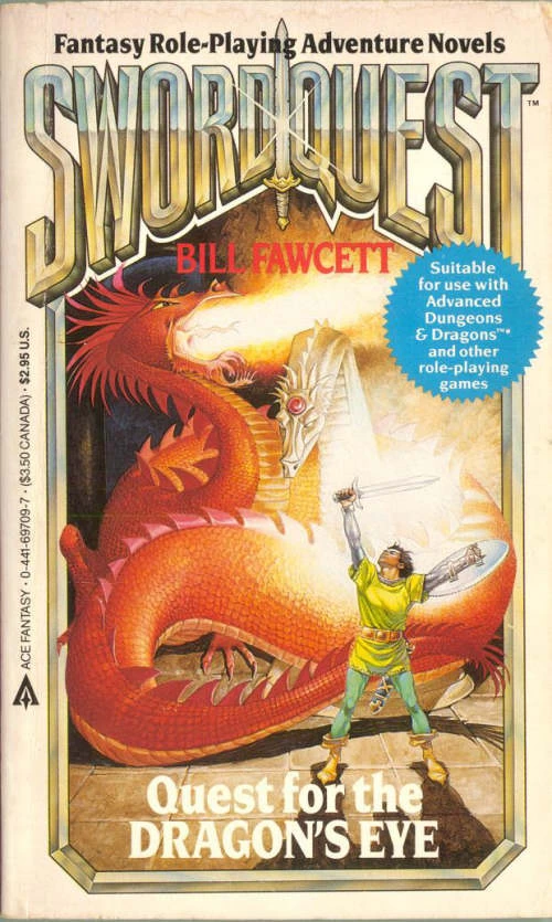 Quest for the Dragon's Eye (Swordquest #2) by Bill Fawcett