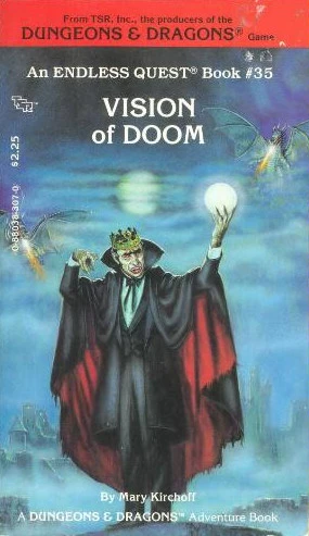 Vision of Doom (Endless Quest (Series One) #35) by Mary Kirchoff