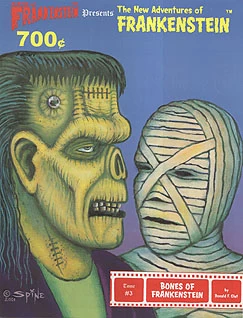 Bones of Frankenstein (The New Adventures of Frankenstein #3) by Donald F. Glut