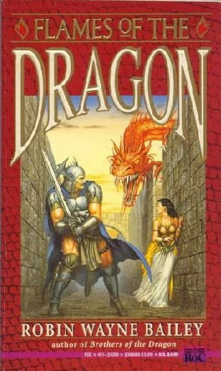 Flames of the Dragon (Brothers of the Dragon #2) by Robin Wayne Bailey