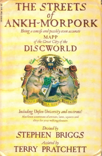 The Streets of Ankh-Morpork (Discworld Mapps) by Terry Pratchett, Stephen Briggs