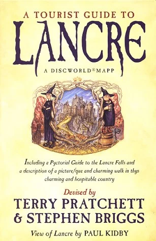 A Tourist Guide to Lancre (Discworld Mapps) by Terry Pratchett, Stephen Briggs