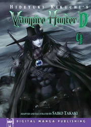 Vampire Hunter D 4 (Vampire Hunter D Manga #4) by Hideyuki Kikuchi, Saiko Takaki