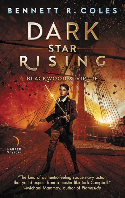 Dark Star Rising (Blackwood & Virtue #2) by Bennett R. Coles