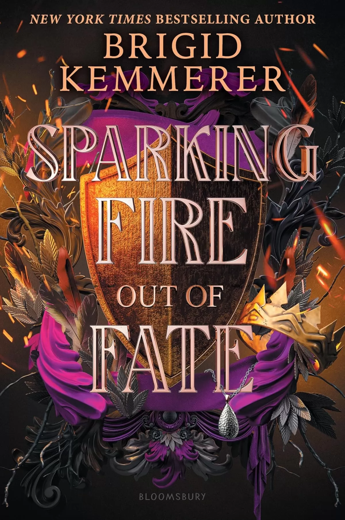 Sparking Fire out of Fate (Forging Silver into Stars #3) by Brigid Kemmerer