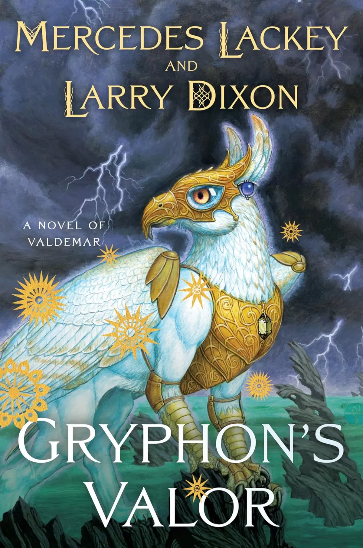 Gryphon's Valor (Kelvren's Saga #2) by Mercedes Lackey, Larry Dixon