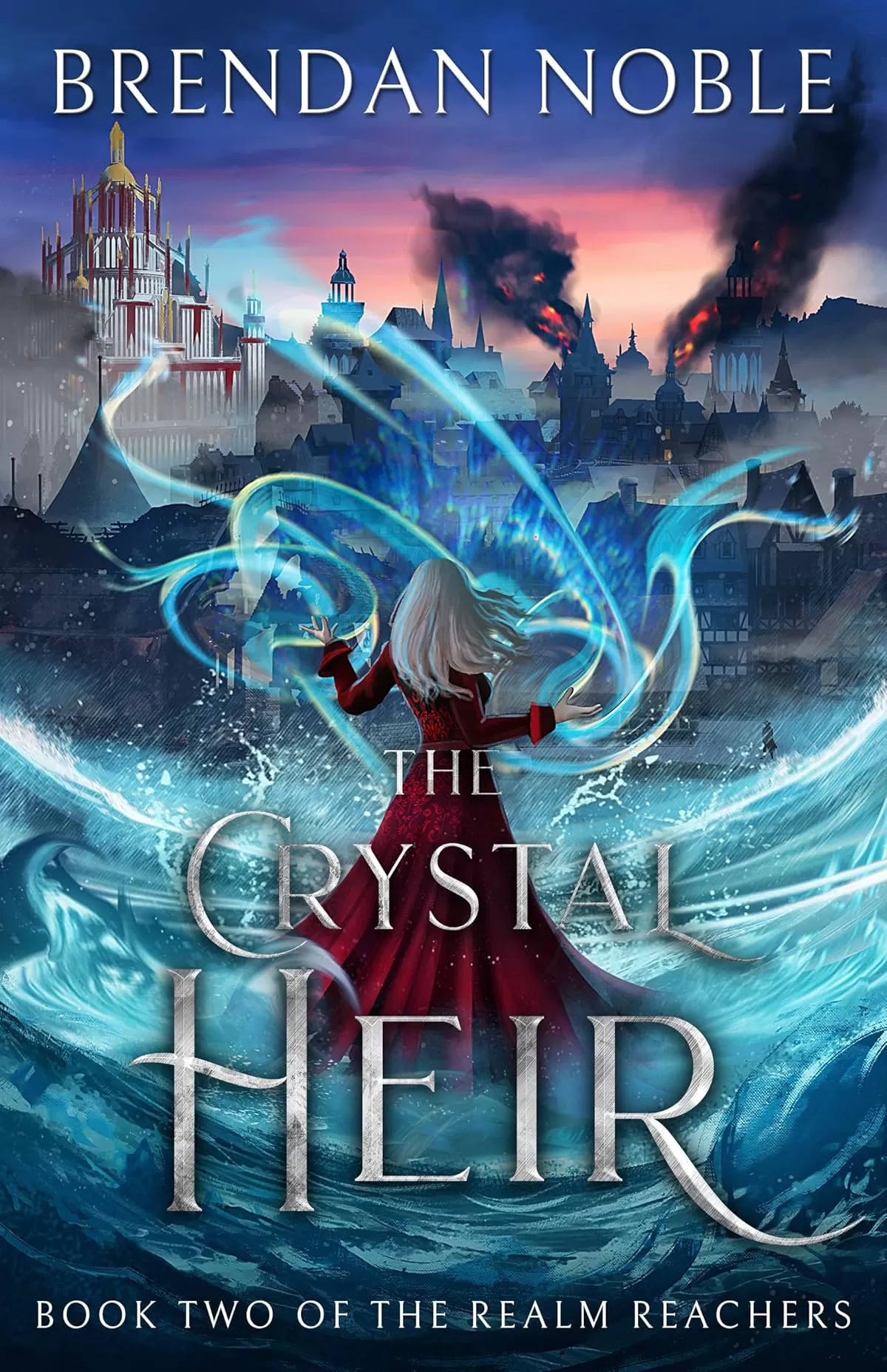 The Crystal Heir (The Realm Reachers #2) by Brendan Noble