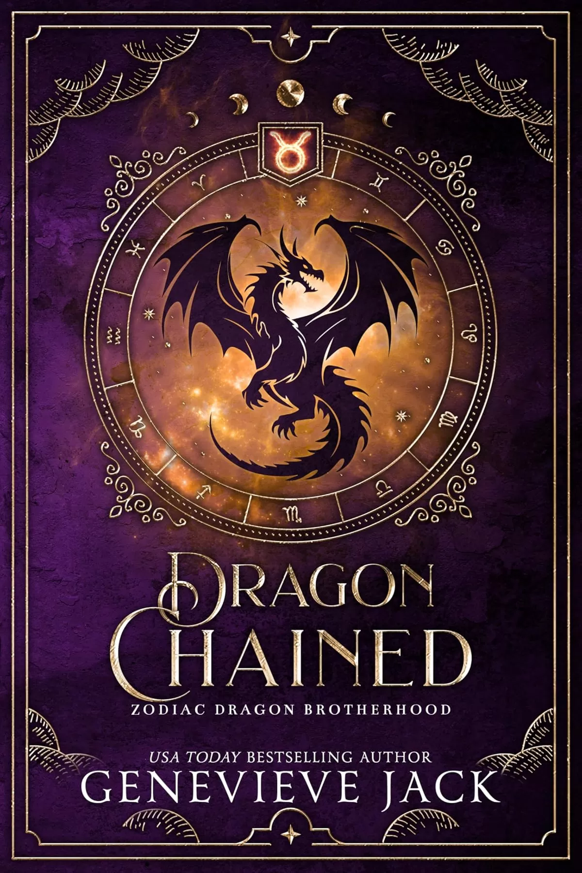Dragon Chained (Zodiac Dragon Brotherhood #2) by Genevieve Jack