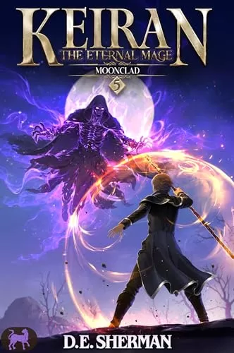 Moonclad: A Progression Fantasy Epic (Keiran: The Eternal Mage #5) by D.E. Sherman