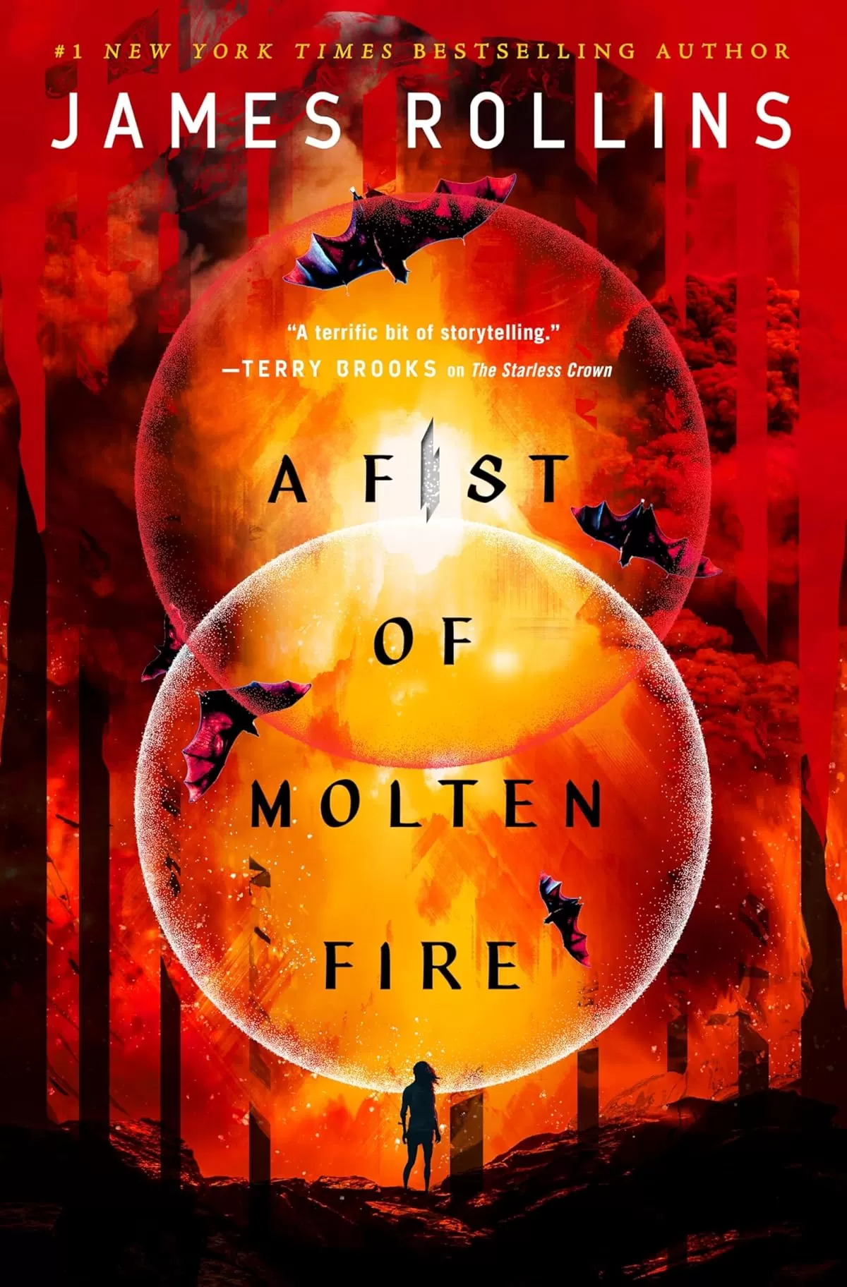 A Fist of Molten Fire (Moonfall #4) by James Rollins