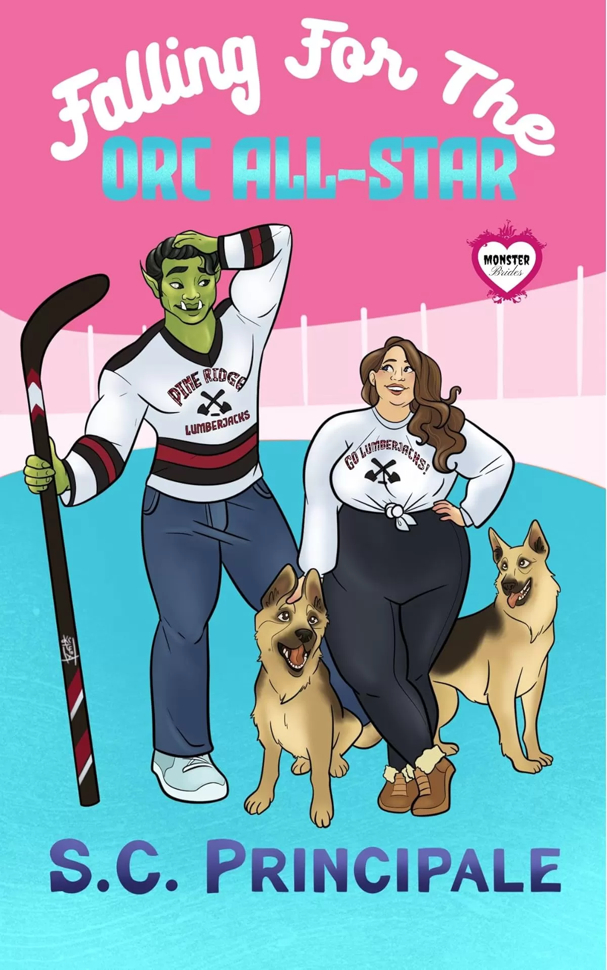 Falling for the Orc All-Star: A Monster Brides Romance (Monster Brides Romance) by S.C. Principale