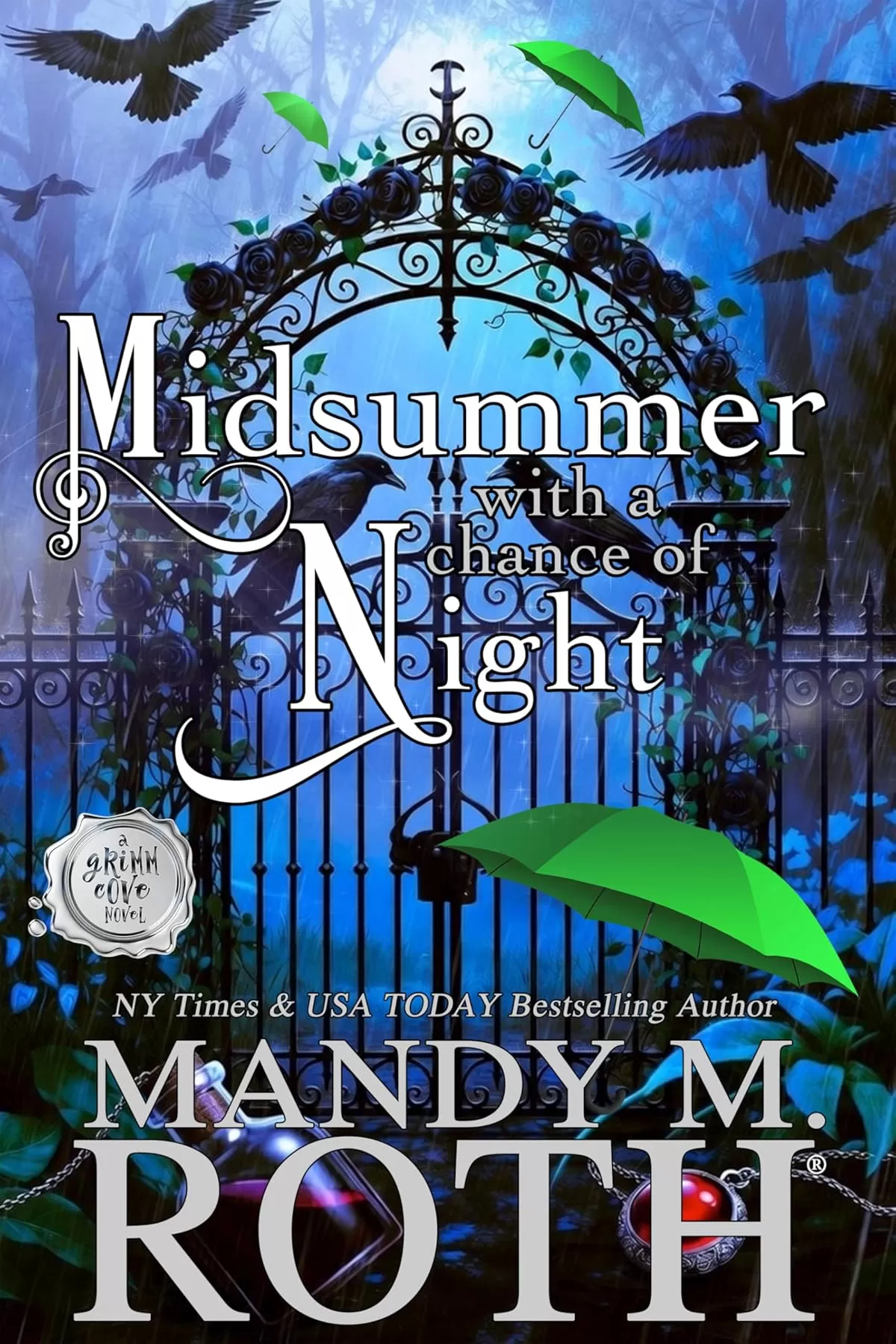 Midsummer with a Chance of Night (Grimm Cove #8) by Mandy M. Roth