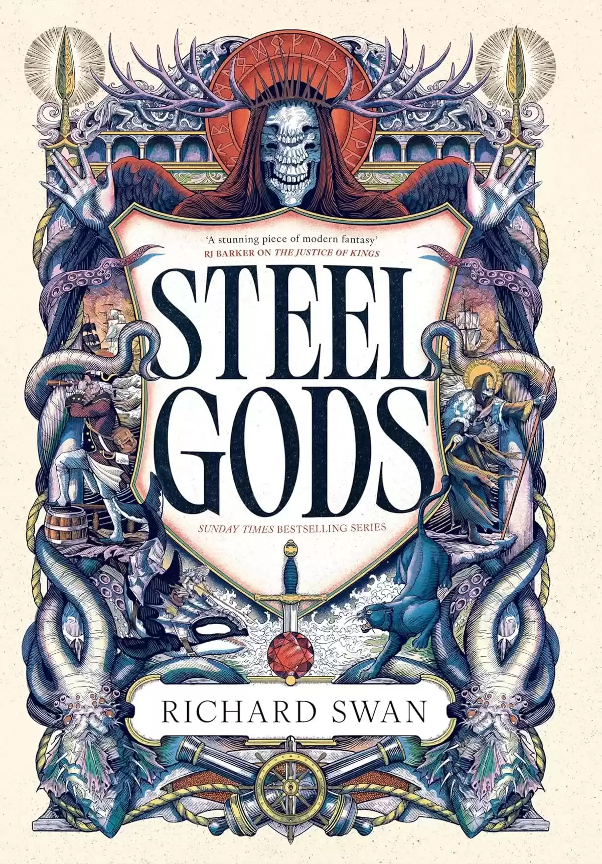 Steel Gods (The Great Silence #2) by Richard Swan