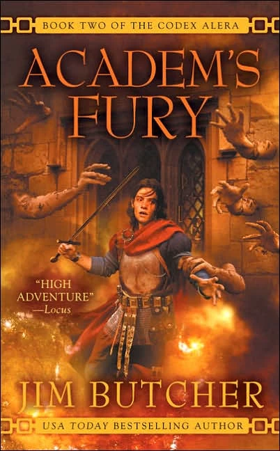Academ's Fury (The Codex Alera #2) by Jim Butcher