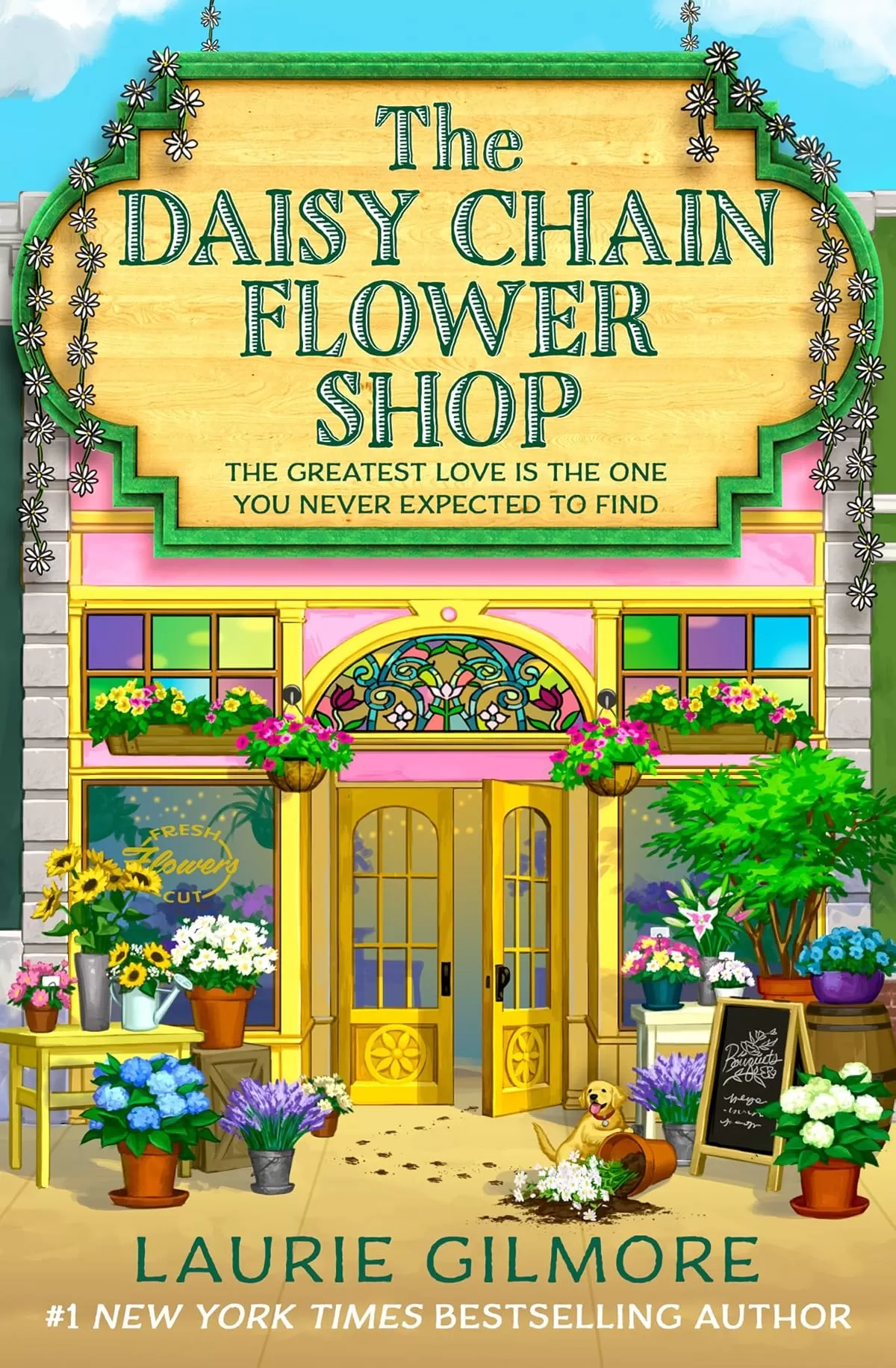 The Daisy Chain Flower Shop (Dream Harbor #6) by Laurie Gilmore