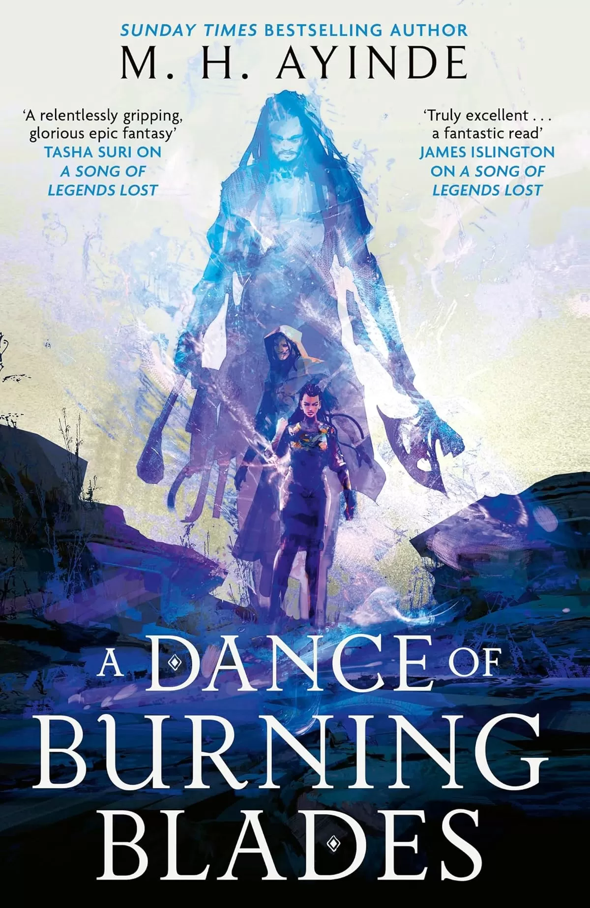 A Dance of Burning Blades (Invoker Trilogy #2) by M. H. Ayinde