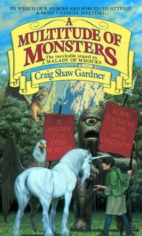 A Multitude of Monsters (The Ebenezum Trilogy #2) by Craig Shaw Gardner