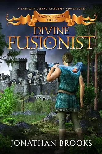 Divine Fusionist: A Fantasy LitRPG Academy Adventure (Magical Fusion #8) by Jonathan Brooks