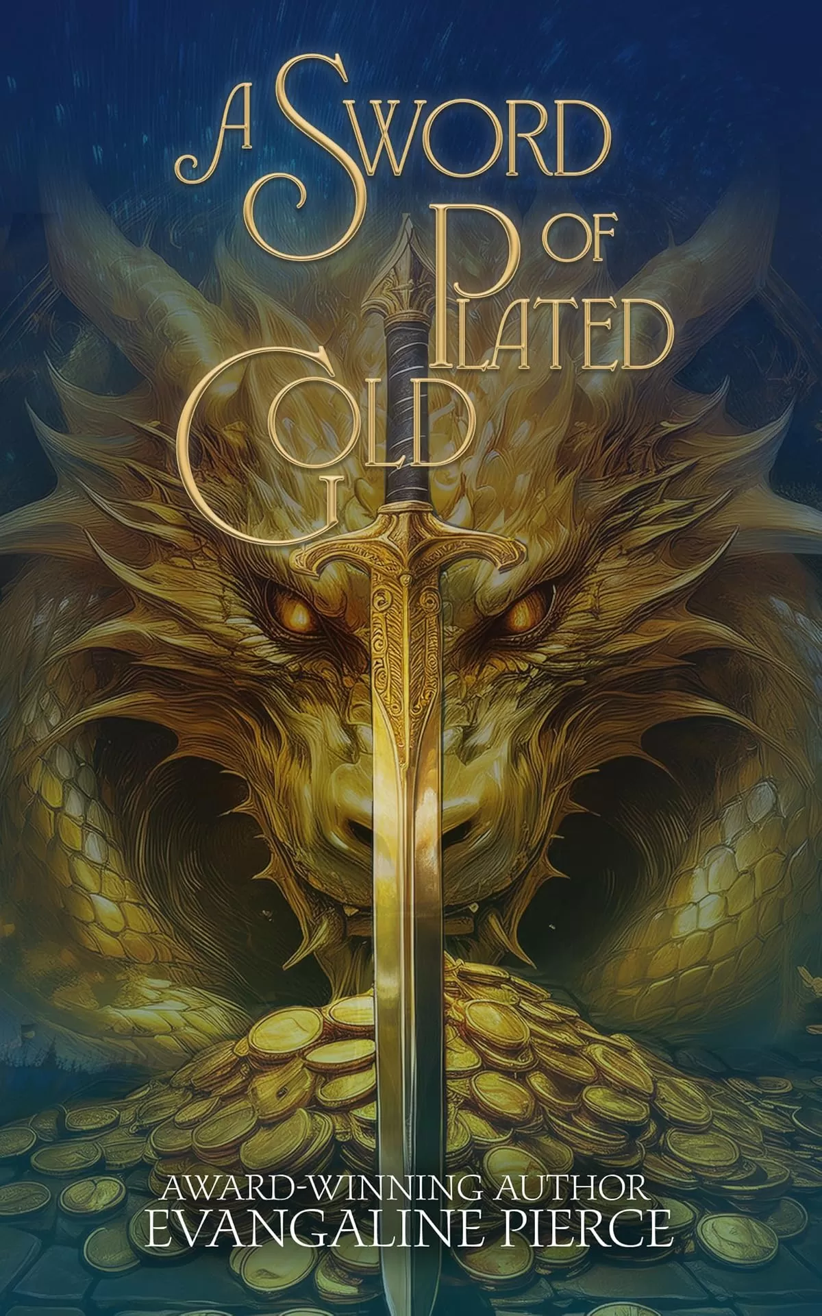 A Sword of Plated Gold (Magic and Gold Series #2) by Evangaline Pierce