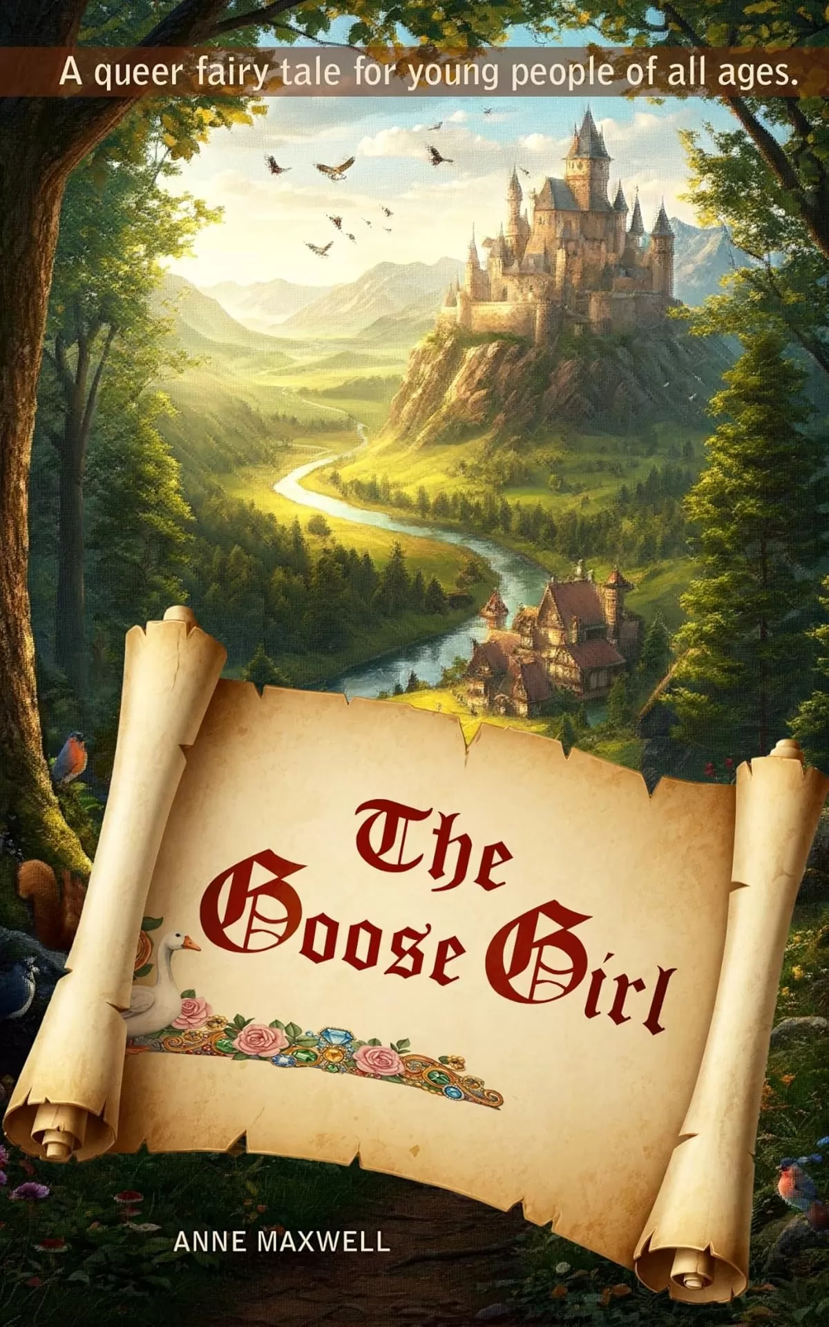 The Goose Girl: A Queer Fairy Tale (Queerly Ever After) by Anne Maxwell