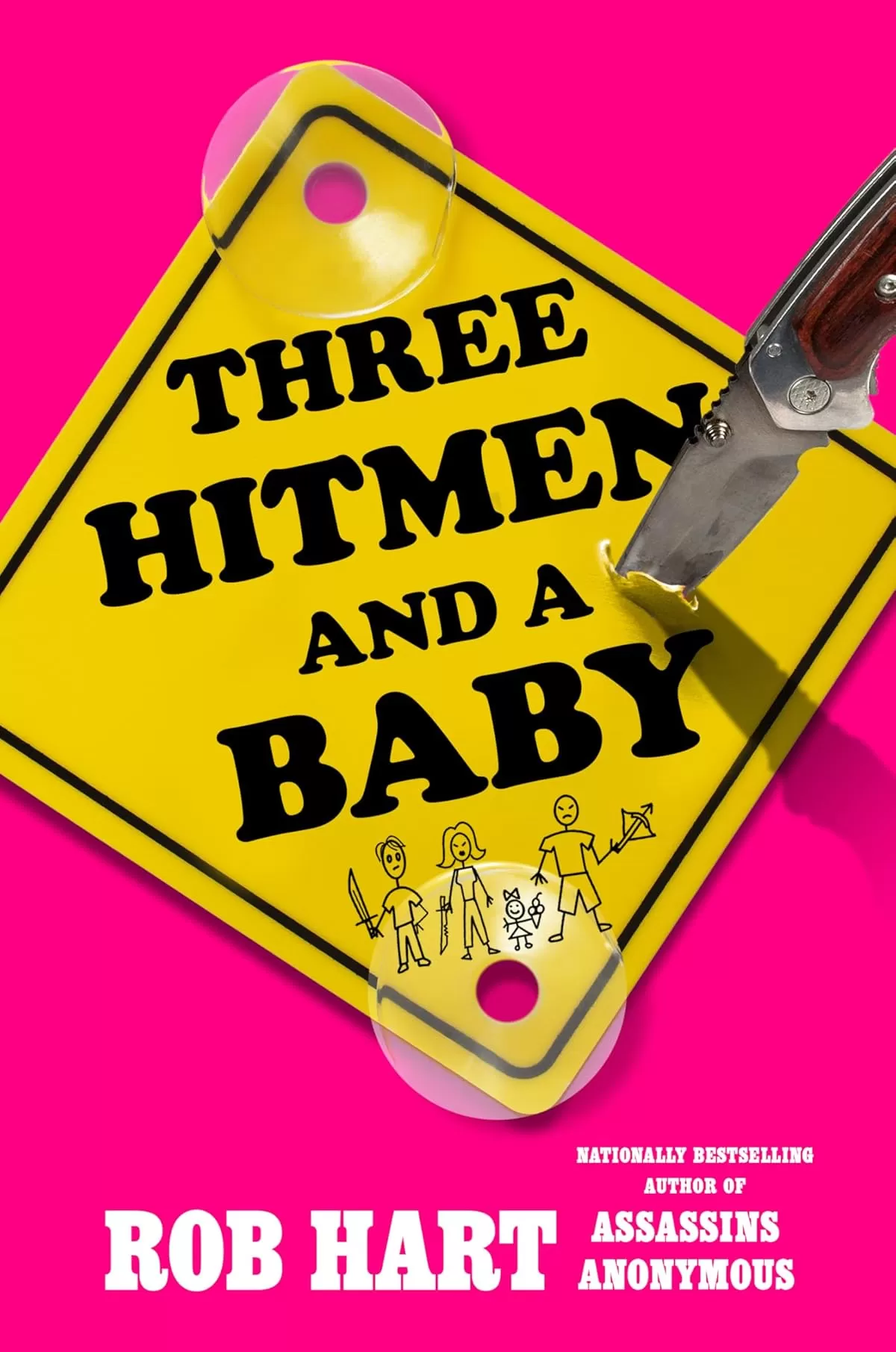 Three Hitmen and a Baby (Assassins Anonymous #3) by Rob Hart