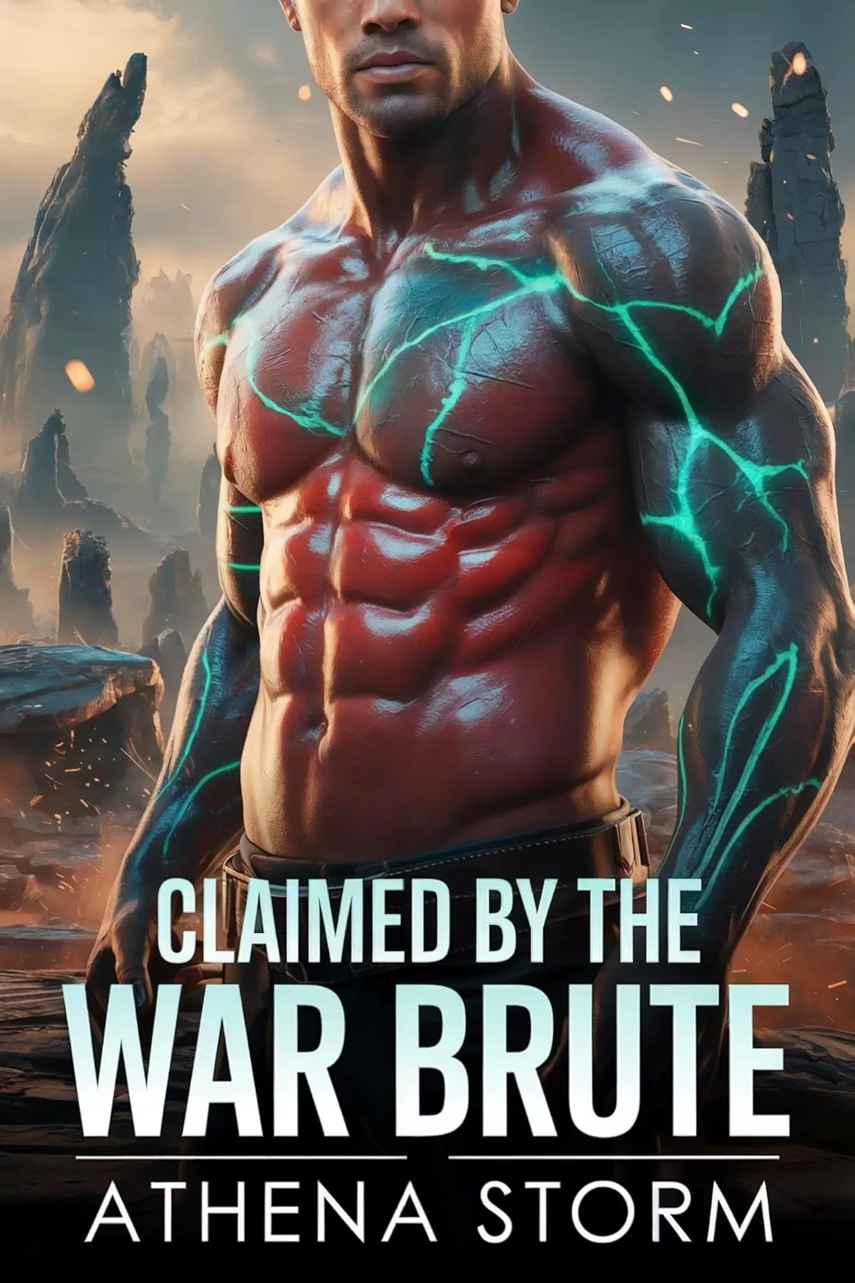 Claimed By The War Brute by Athena Storm