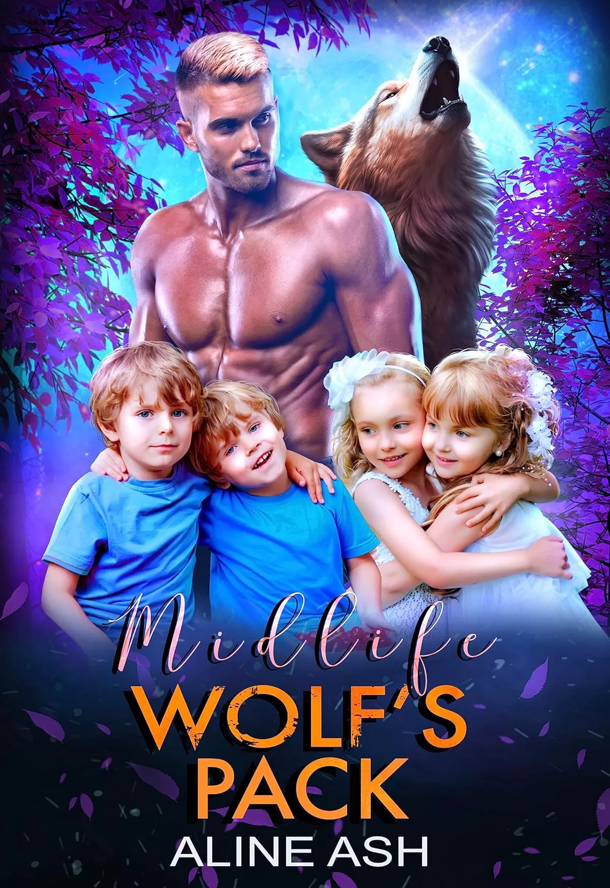 Midlife Wolf's Pack: A Fated Mate Shifter Romance (Bear Mates Over Forty #7) by Aline Ash