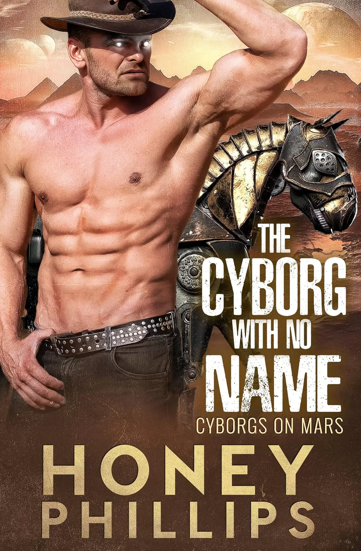The Cyborg with No Name (Cyborgs on Mars) by Honey Phillips