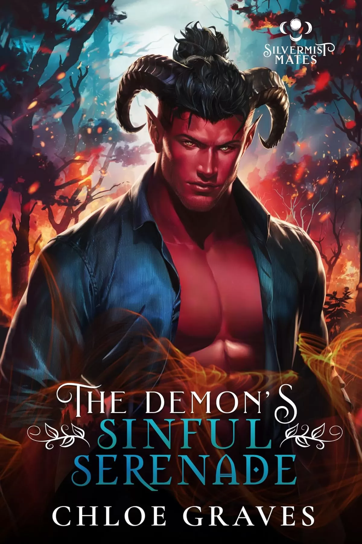 The Demon's Sinful Serenade: A Fated Mates Monster Romance Novella (Silvermist Mates #6) by Chloe Graves