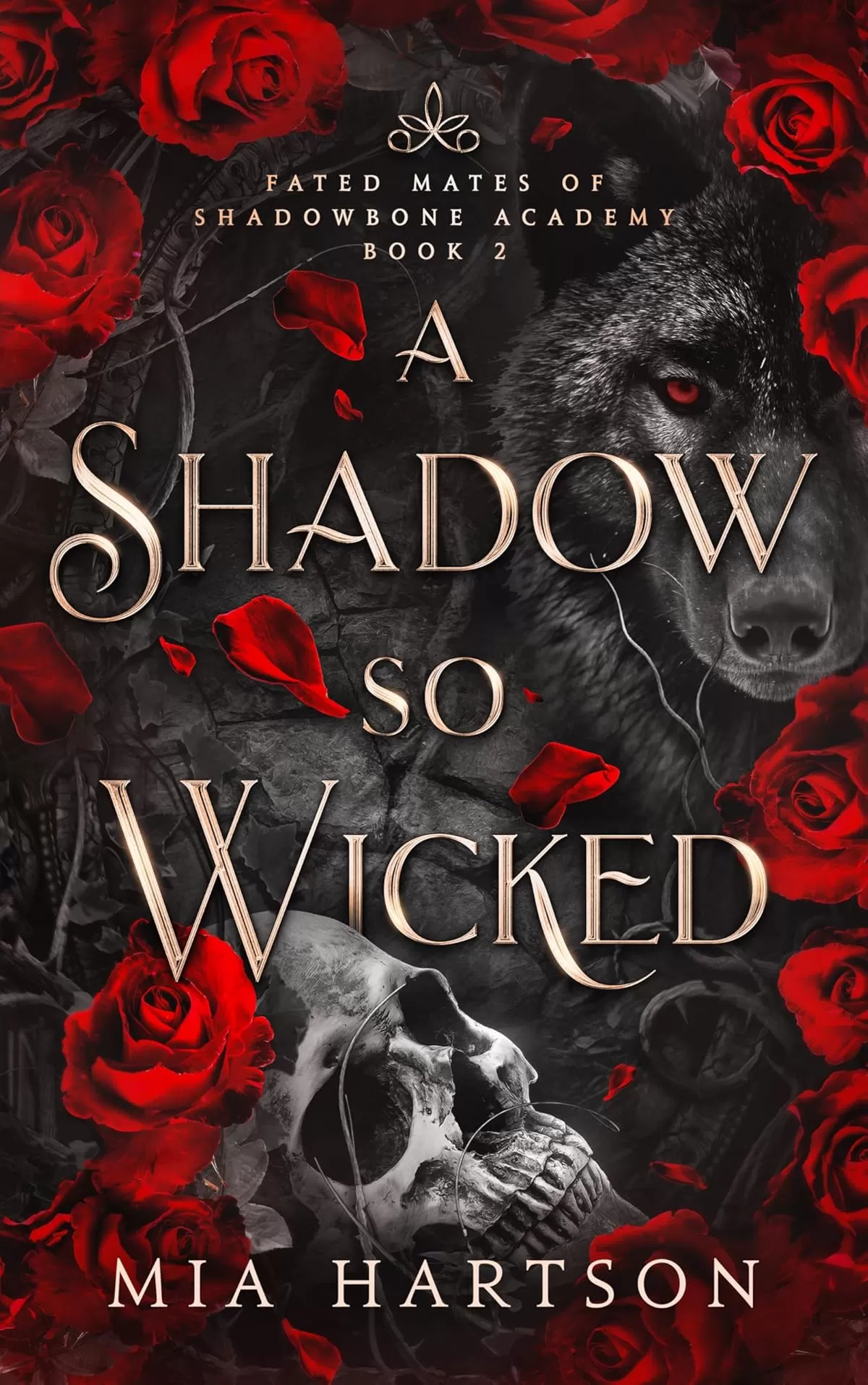 A Shadow So Wicked (Fated Mates of Shadowbone Academy #2) by Mia Hartson