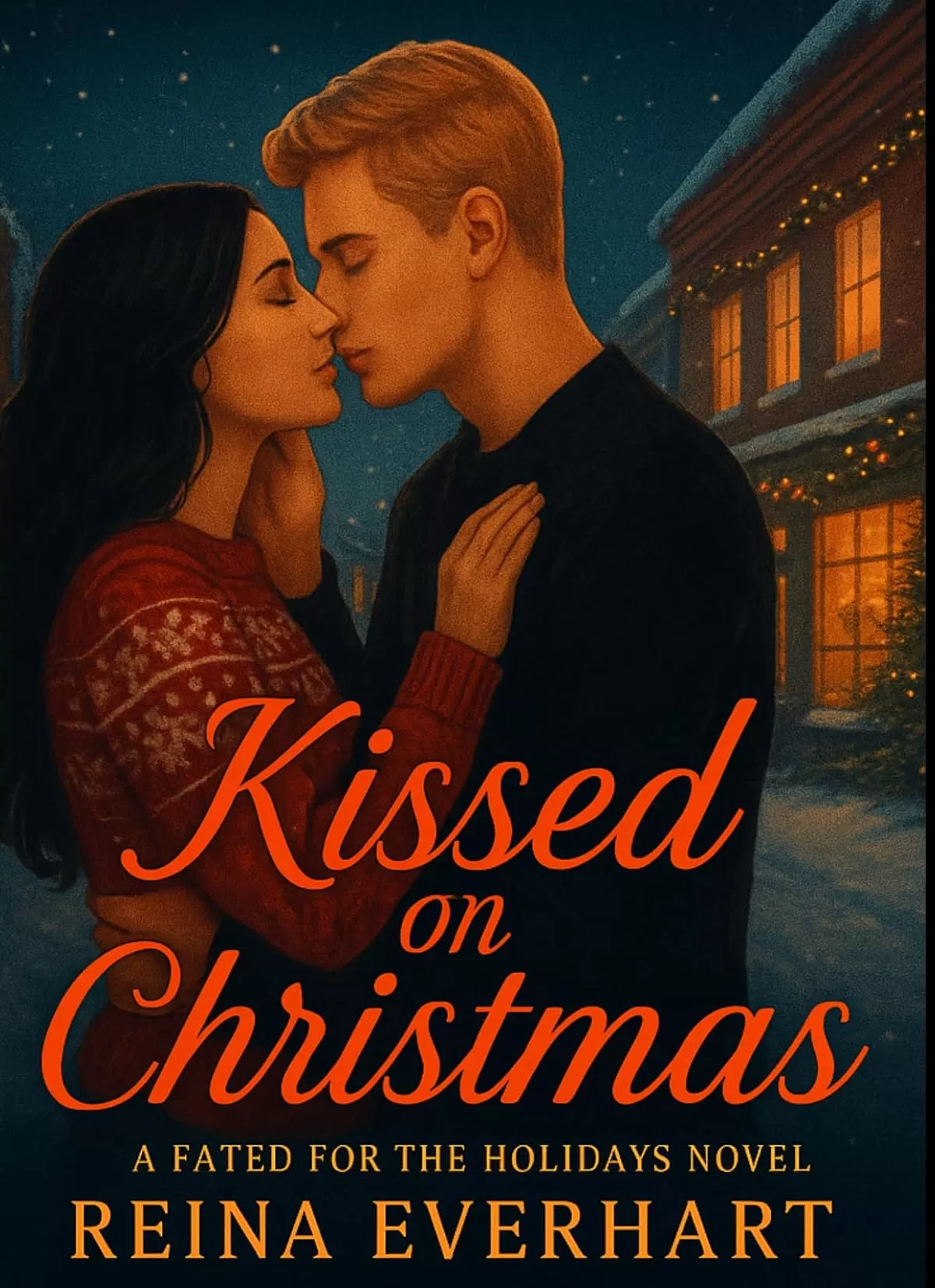 Kissed on Christmas: A Fated for the Holidays Short Novel (Fated for the Holidays #4) by Reina Everhart