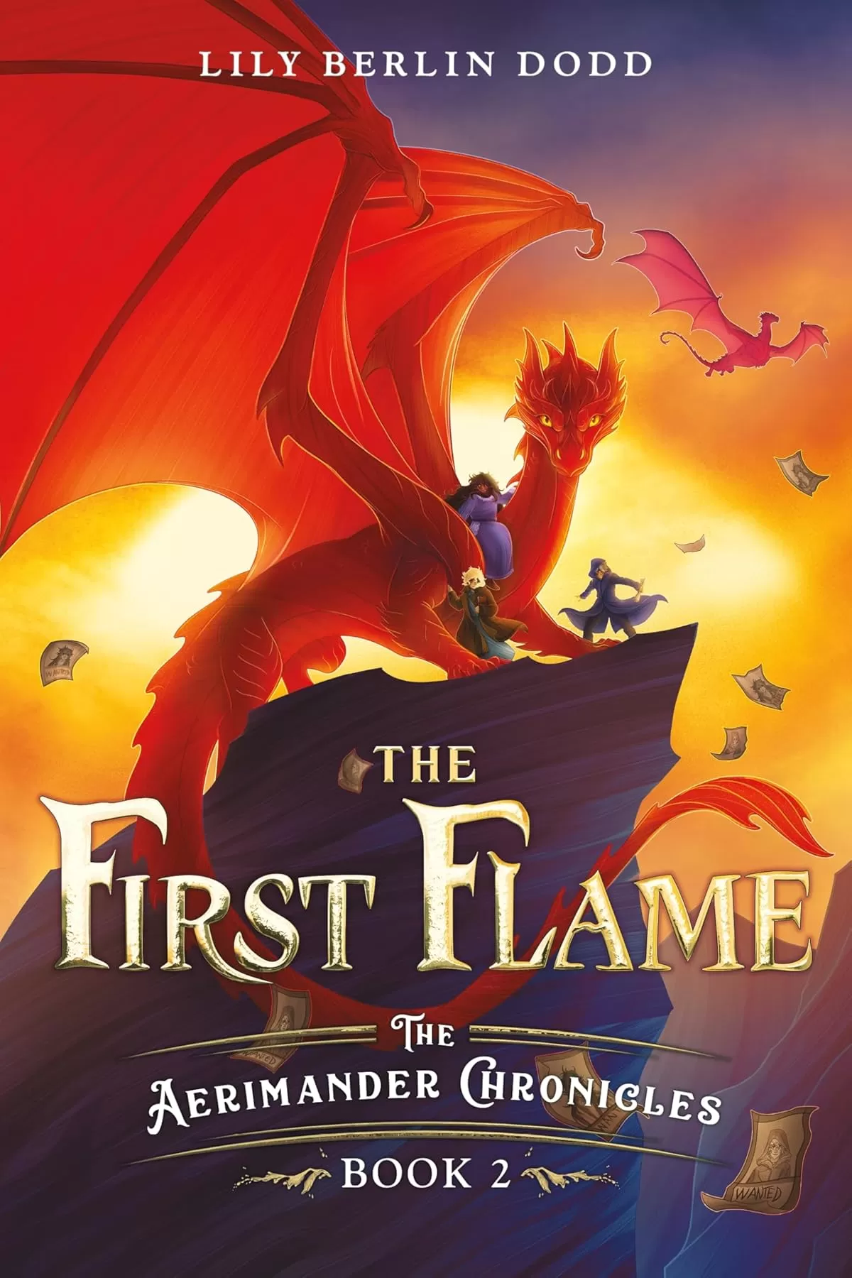 The First Flame (The Aerimander Chronicles #2) by Lily Berlin Dodd