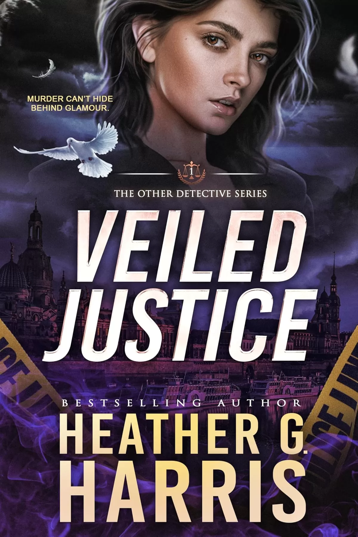 Veiled Justice: A Supernatural Crime Thriller (The Other Detective Series #1) by Heather G. Harris