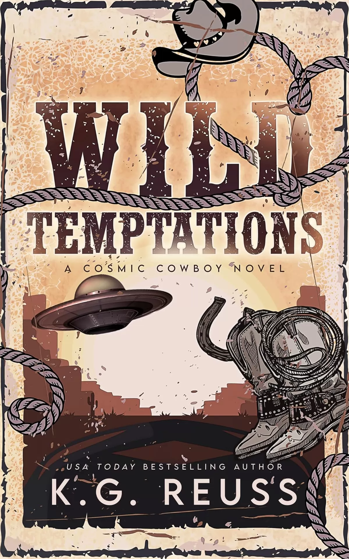 Wild Temptations (A Cosmic Cowboy Novel #1) by K.G. Reuss