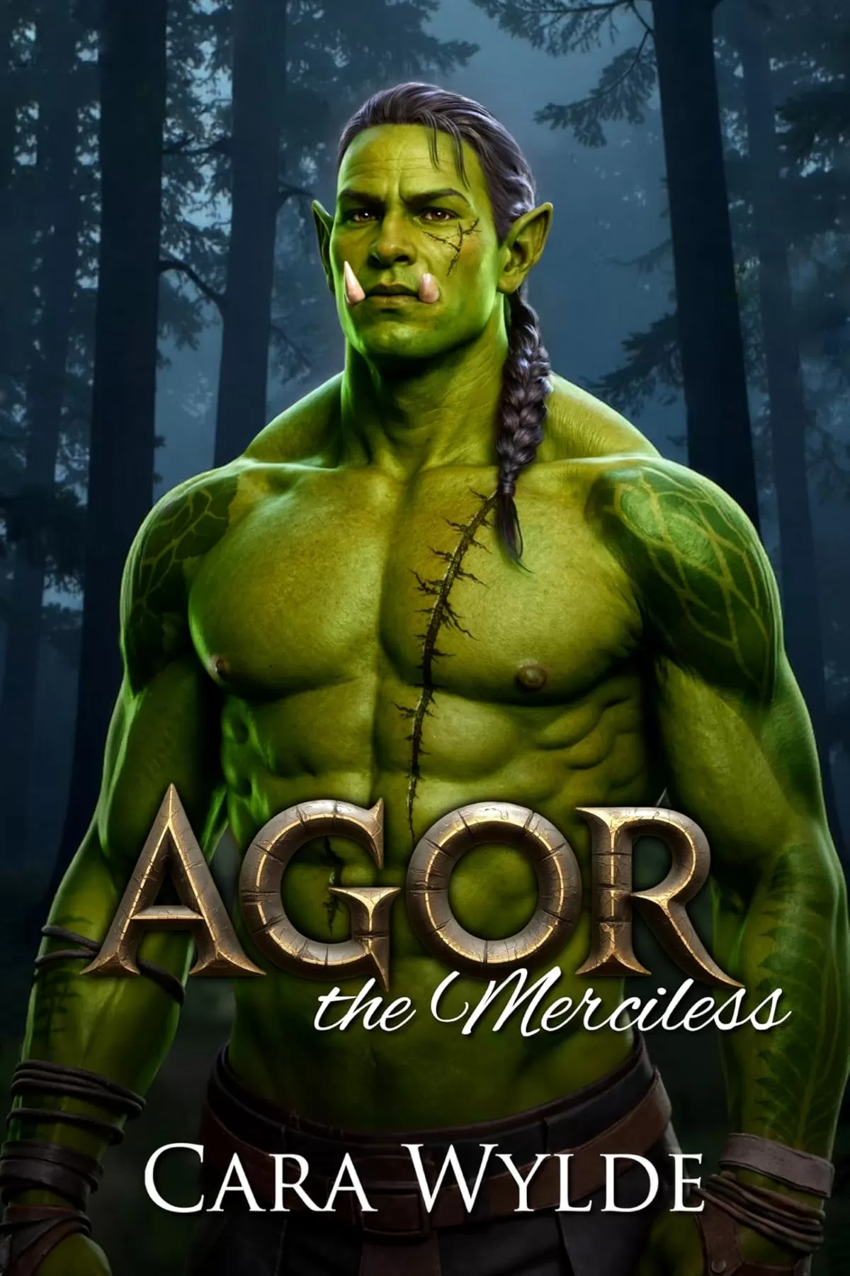 Agor the Merciless (Orc Mates #9) by Cara Wylde