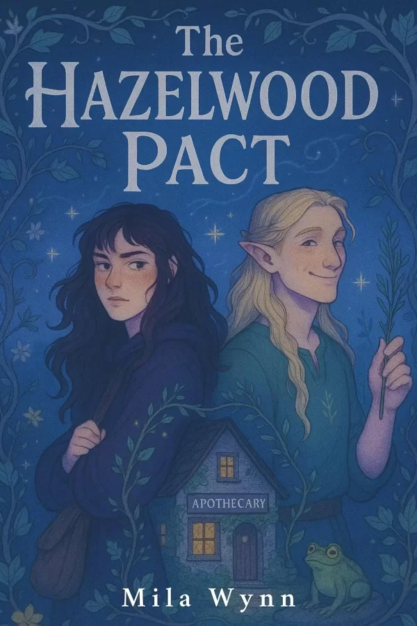 The Hazelwood Pact: A steamy second-chance fantasy romance between a burnt-out witch and her cinnamon roll forest fae ex, set in a magic-laced small town by Mila Wynn