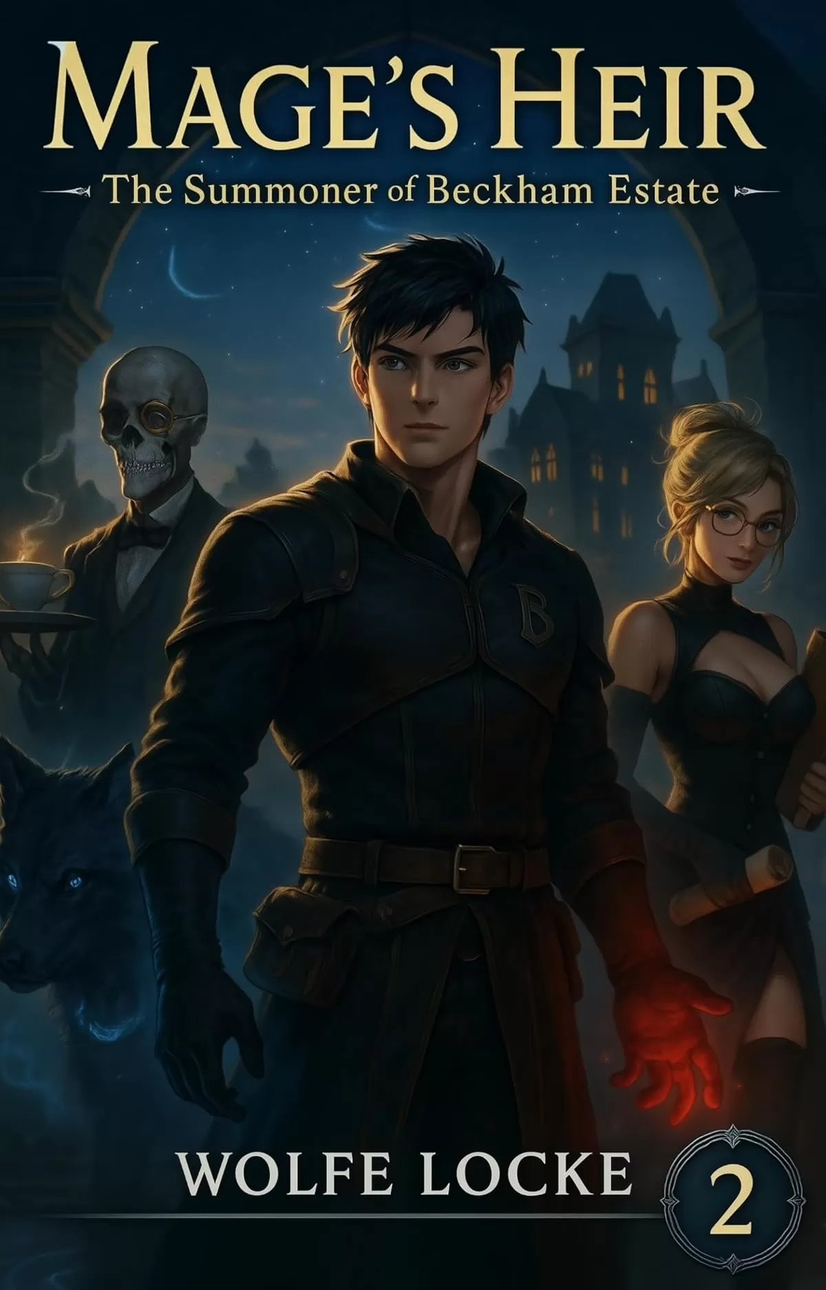 The Mage's Heir 2: A Monster Summoner Litrpg (The Summoner of Beckham Estate #2) by Wolfe Locke