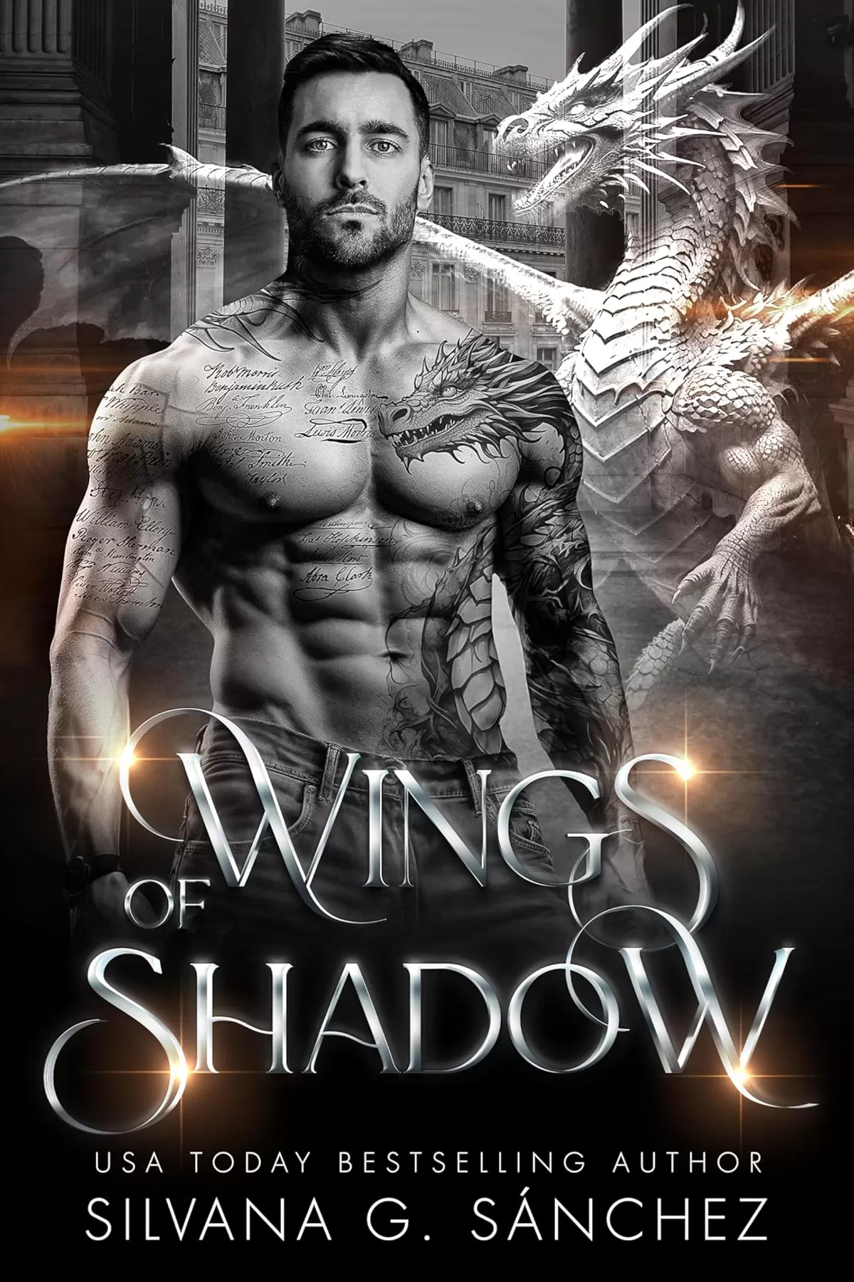 Wings of Shadow: A Dragon Shifter Mafia Romance (Bad Boy Shifters of the Unnatural Brethren #4) by Silvana G. Sánchez