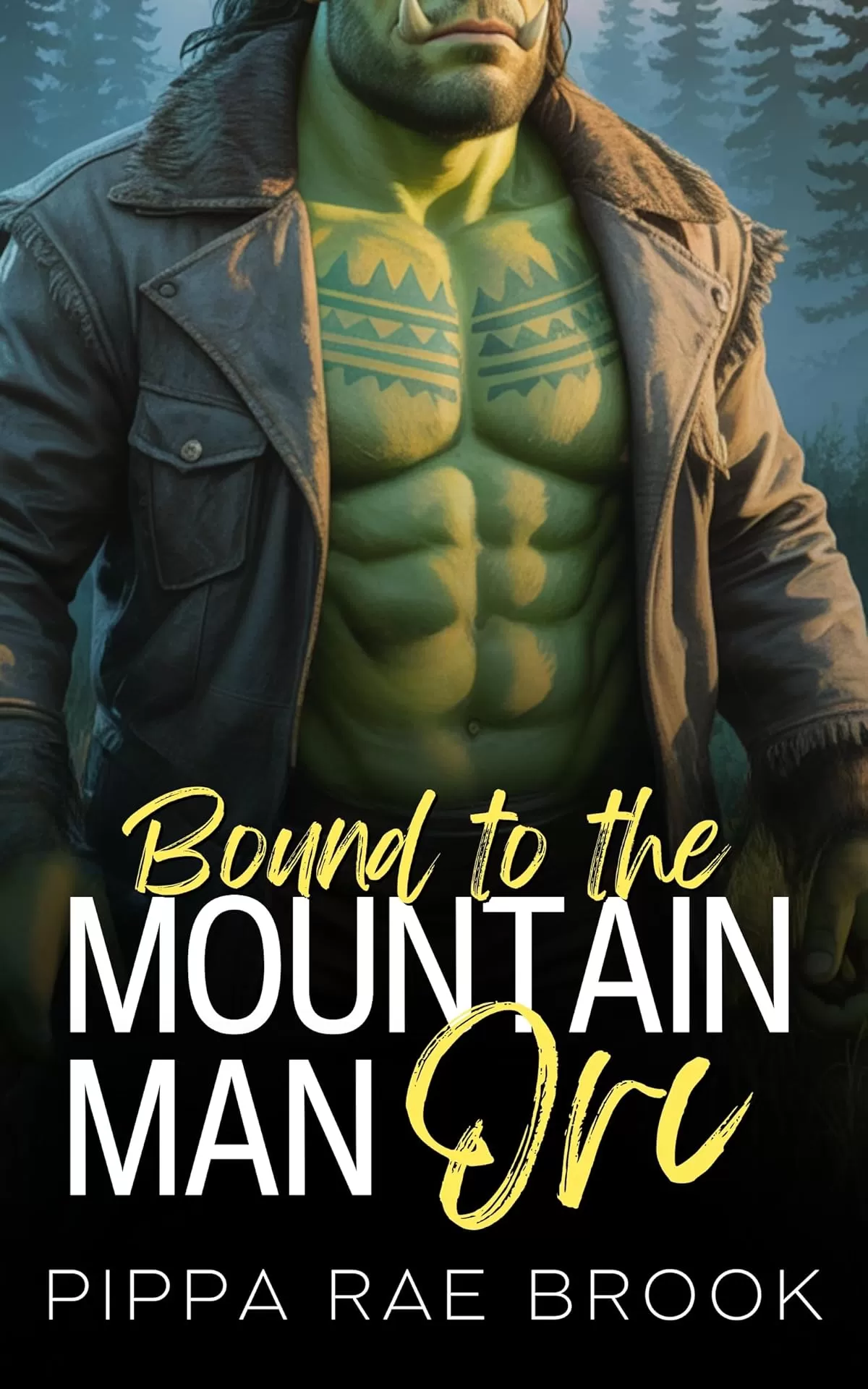 Bound to the Mountain Man Orc: A Bite-Sized Monster Romance (The Men of Orc Mountain #4) by Pippa Rae Brook