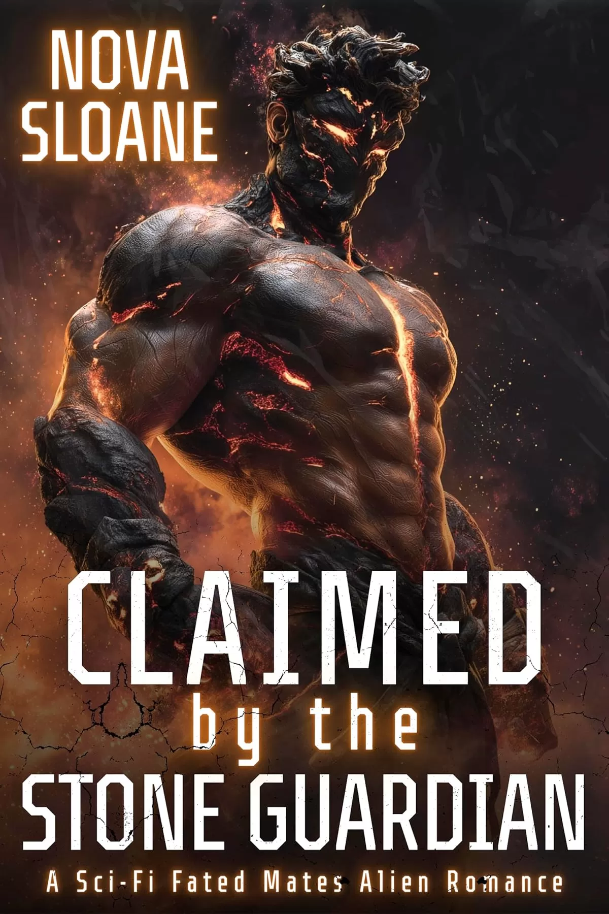 Claimed By The Stone Guardian: A Sci-Fi Fated Mates Alien Romance (Mated To The Moltherra #3) by Nova Sloane